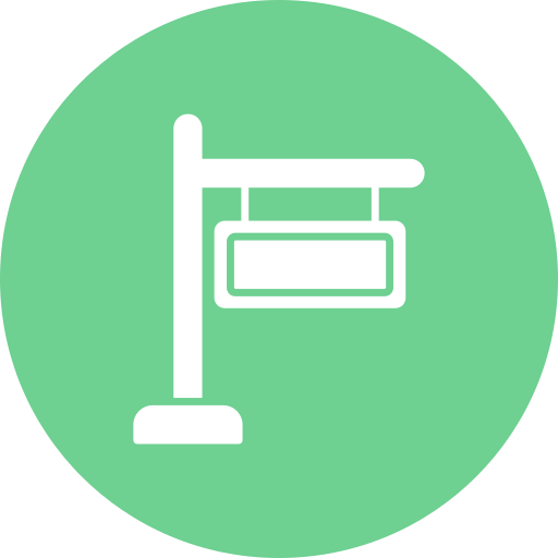 간판 무료 아이콘