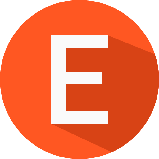 Letter e - Free education icons