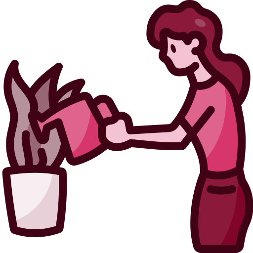 Watering Generic Outline Color icon