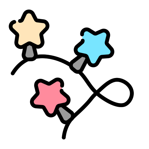 Гирлянда бесплатно иконка