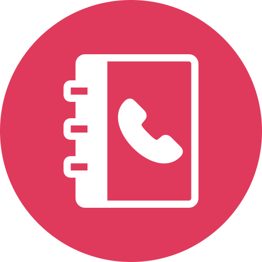 directorio telefónico icono gratis