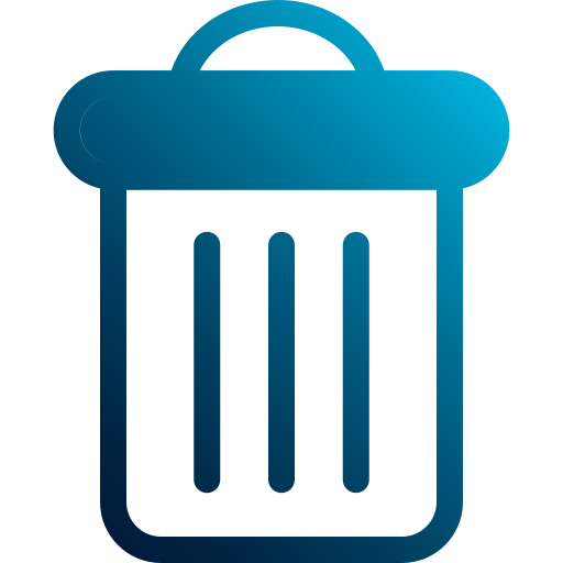 contenedor de basura icono gratis