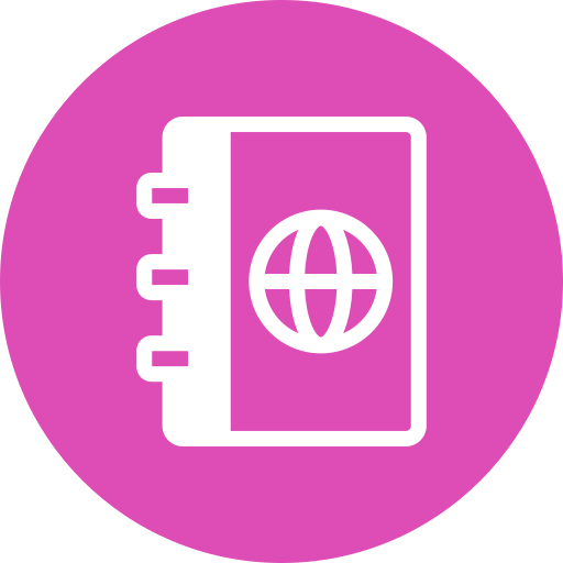 directorio telefónico icono gratis