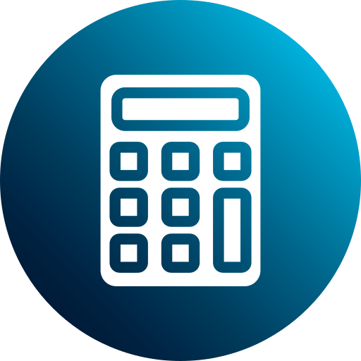 Calculator Generic Flat Gradient icon