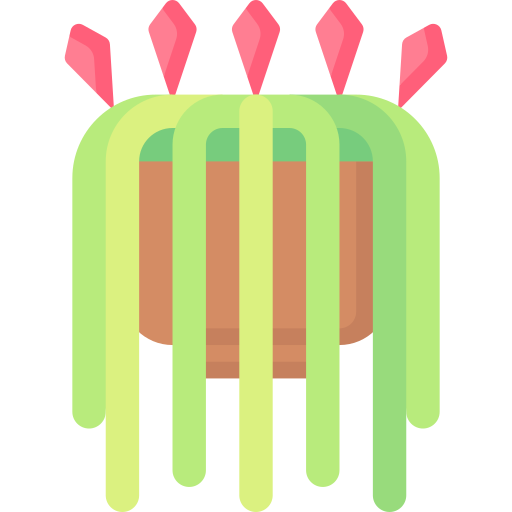 cactus cola de rata icono gratis