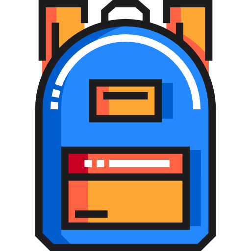 Backpack free icon