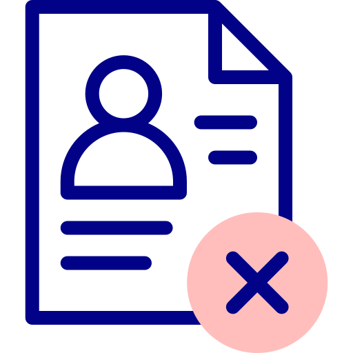 Reject free icon