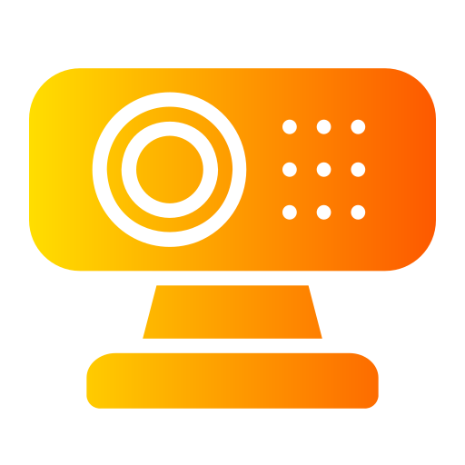 cámara web icono gratis