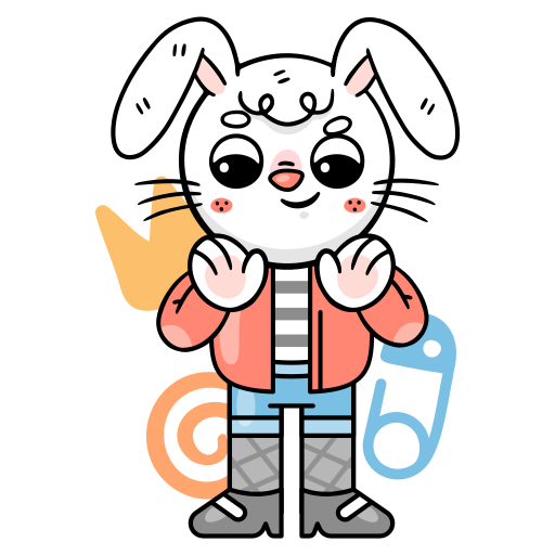 lapin gratuit sticker lapin gratuit sticker
