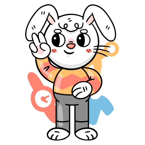 lapin gratuit sticker lapin gratuit sticker