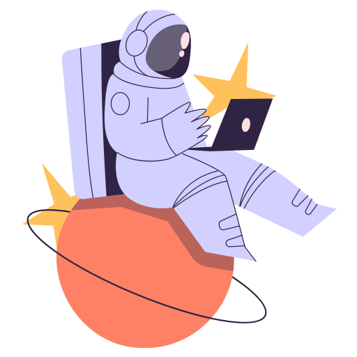 astronaut kostenlos Sticker astronaut kostenlos Sticker