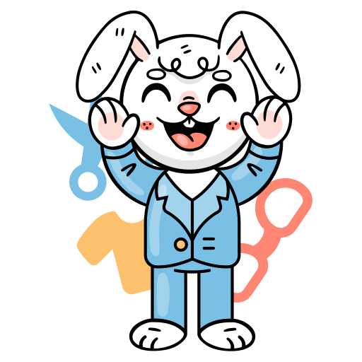 lapin gratuit sticker lapin gratuit sticker
