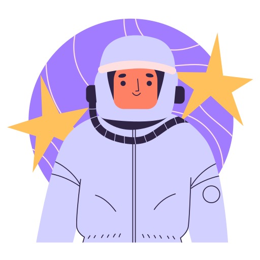 astronauta gratis sticker