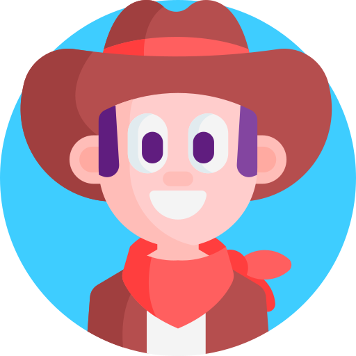 Cowboy Detailed Flat Circular Flat icon