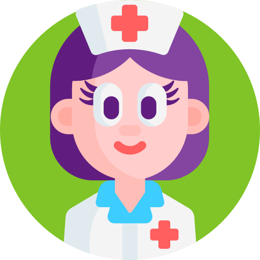 Nurse Detailed Flat Circular Flat icon