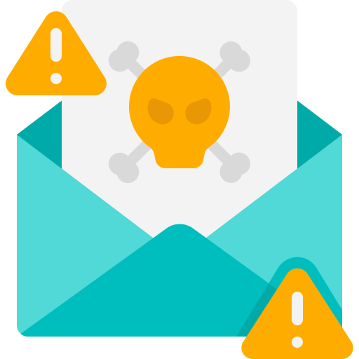 correo no deseado icono gratis