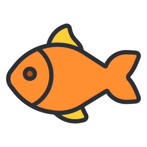 Fish Generic Outline Color icon