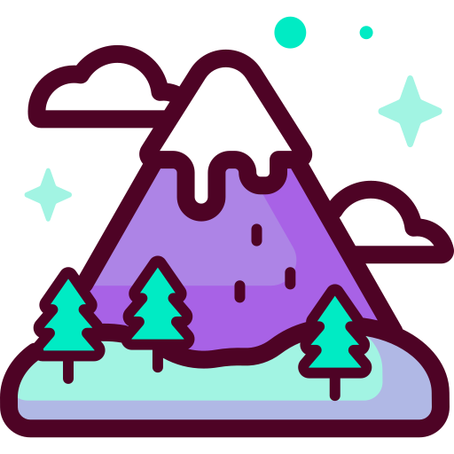 Mountain Special Candy Lineal color icon