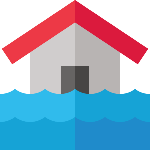 Flood Basic Straight Flat icon