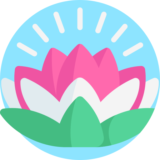 Lotus Detailed Flat Circular Flat icon