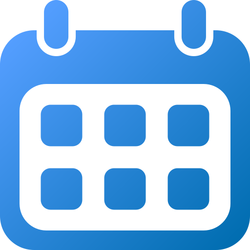 Calendar Generic Flat Gradient icon