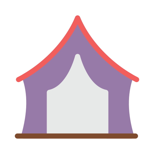 Tent free icon Tent free icon