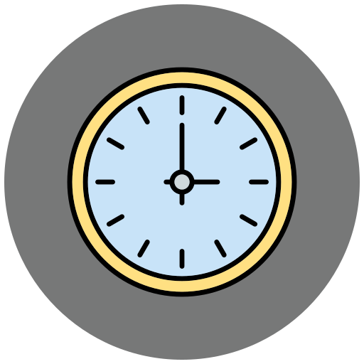 Wall clock free icon