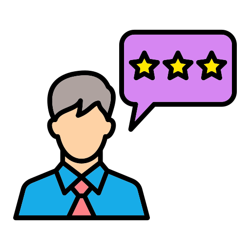 customer review icono gratis