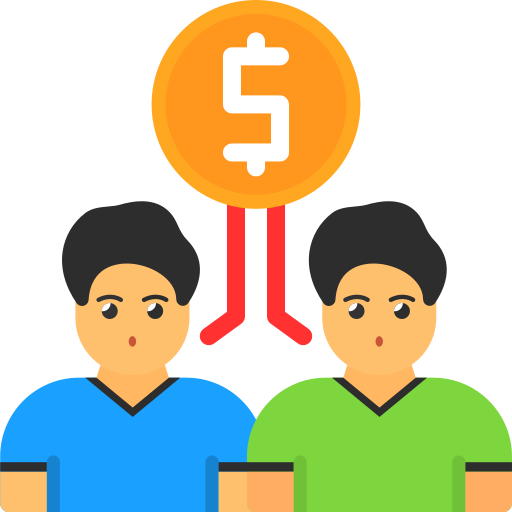 distribución icono gratis