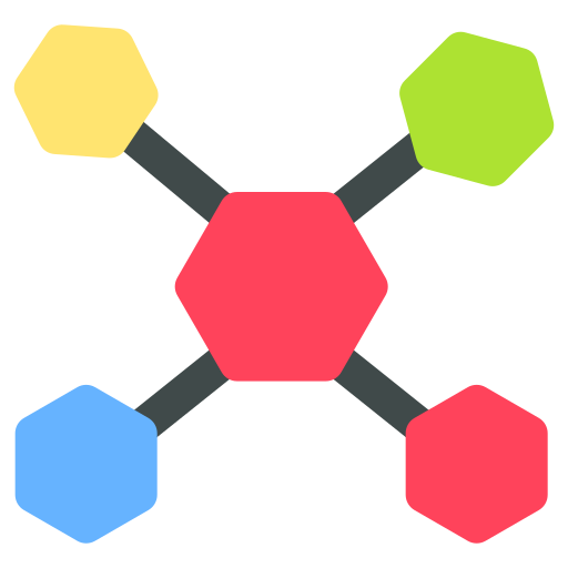 molécula icono gratis