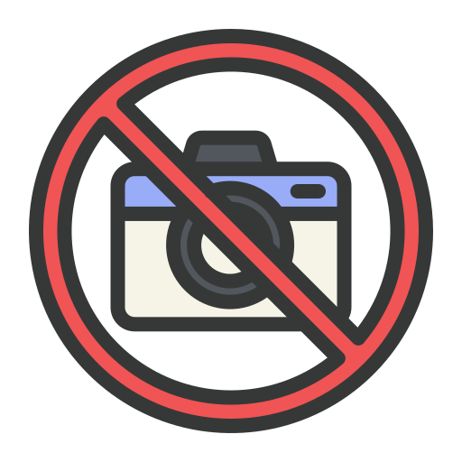 sem câmera grátis ícone