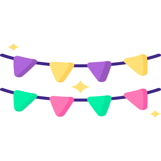 guirnalda icono gratis