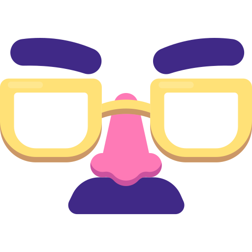 máscara de fiesta icono gratis