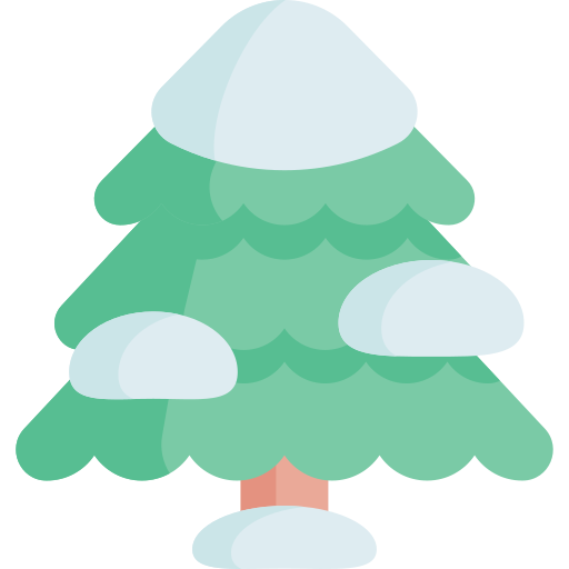 Árbol de navidad icono gratis