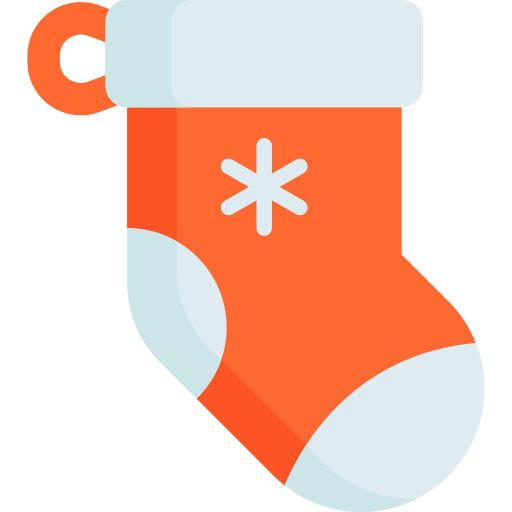 chaussette de noël Icône gratuit chaussette de noël Icône gratuit