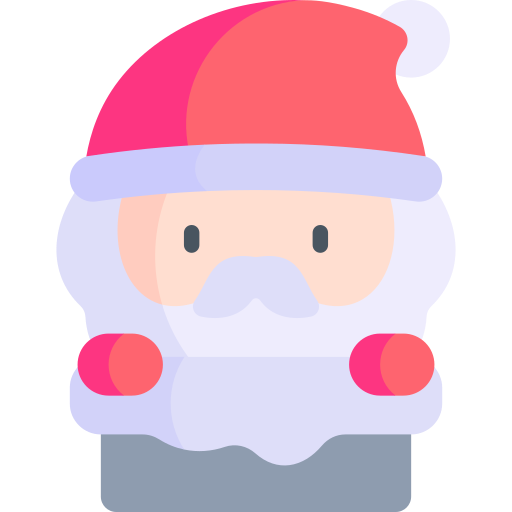 papá noel icono gratis
