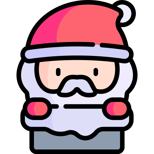 papá noel icono gratis