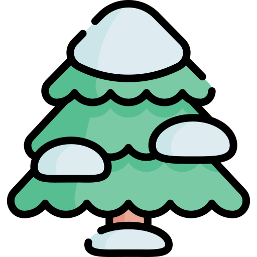 Árbol de navidad icono gratis