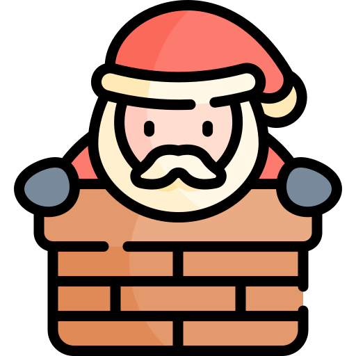 papá noel icono gratis