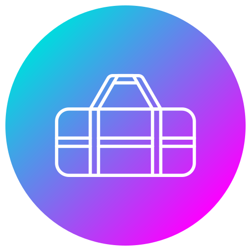 bolsa de deporte icono gratis