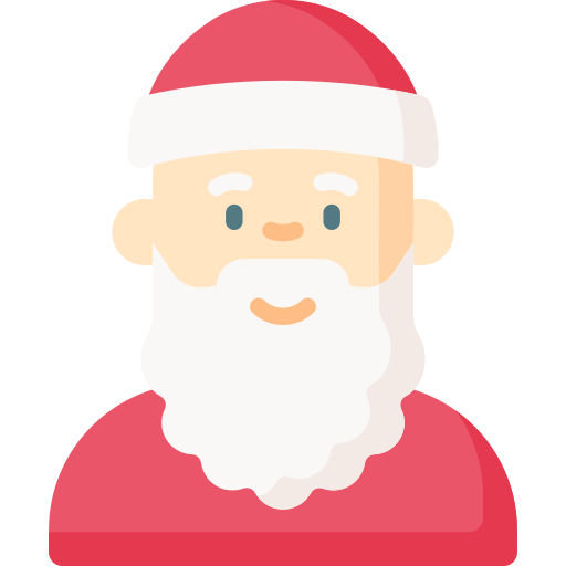 papá noel icono gratis