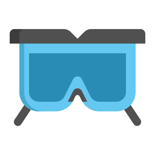 lentes de seguridad icono gratis