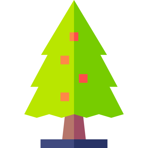 Árbol de navidad icono gratis