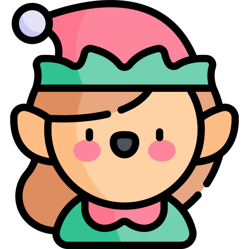 Elf Kawaii Lineal color icon