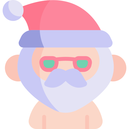 père noël d'été Icône gratuit père noël d'été Icône gratuit