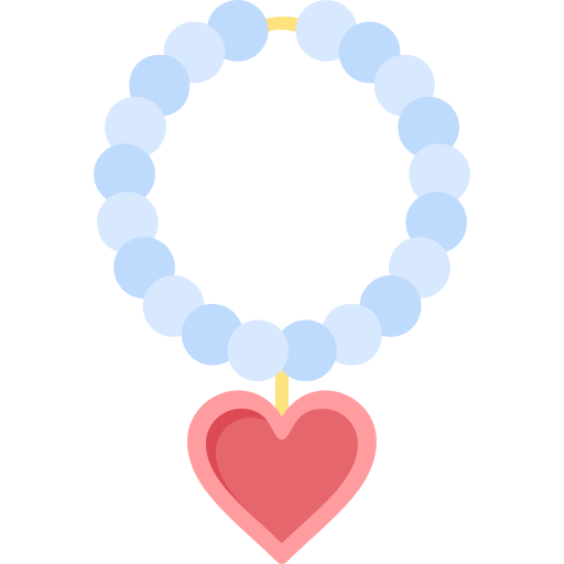 collar de perlas icono gratis