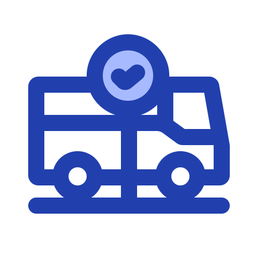 Автобусная остановка бесплатно иконка