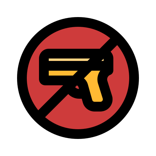 No gun - Free signs icons