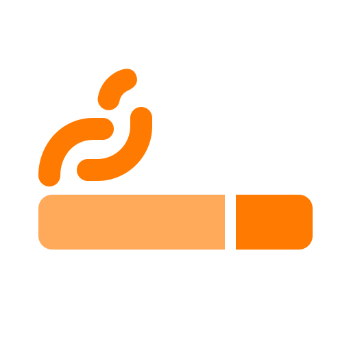 Área de fumadores icono gratis