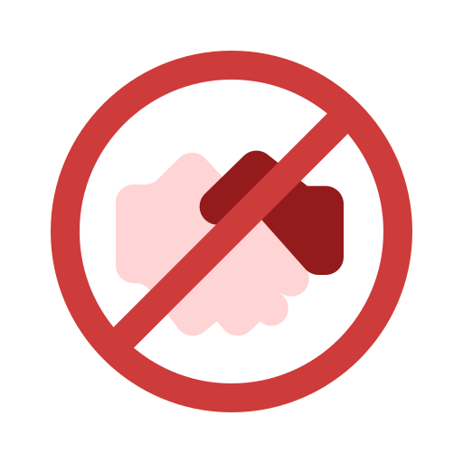 No handshake Generic Flat icon